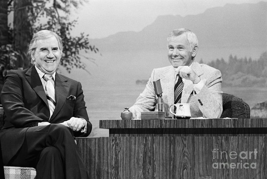Johnny Carson And Ed Mcmahon Photograph by Bettmann