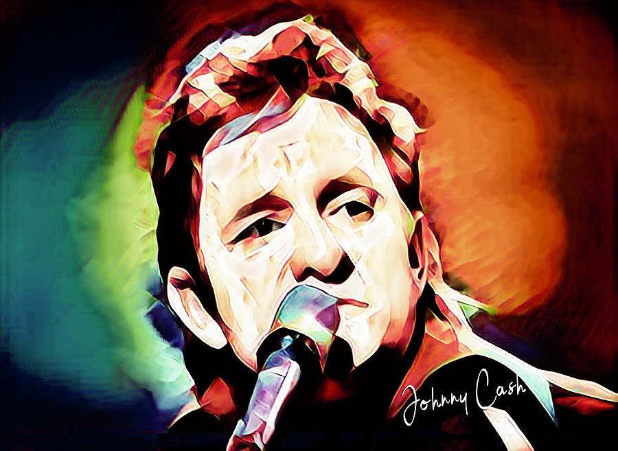 Johnny Cash by Carlos Diaz Johnny Cash by Carlos Diaz