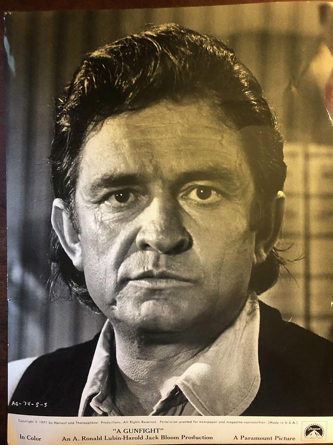 Johnny Cash The Man In Black Photograph by Billy Grace | Pixels