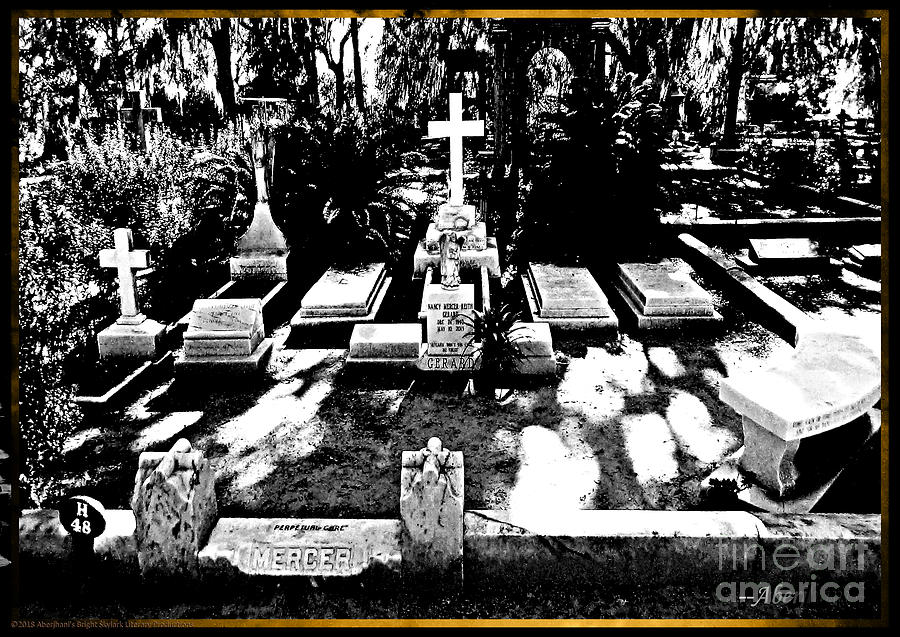 Johnny Mercers Grave in Bonaventure Cemetery Photograph by Aberjhani