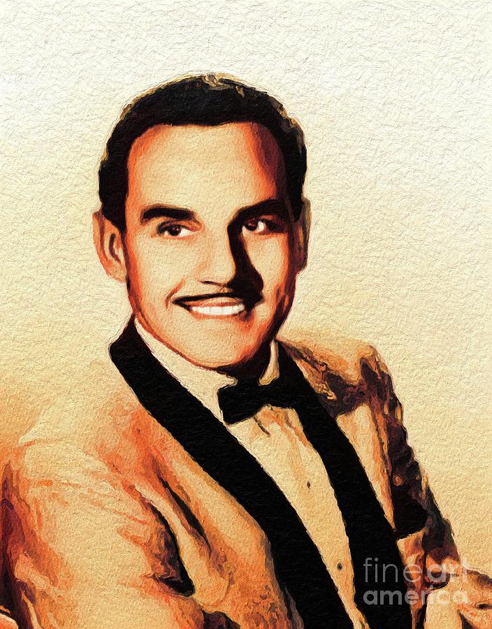 Hollywood Painting - Johnny Otis, Music Legend by Esoterica Art Agency
