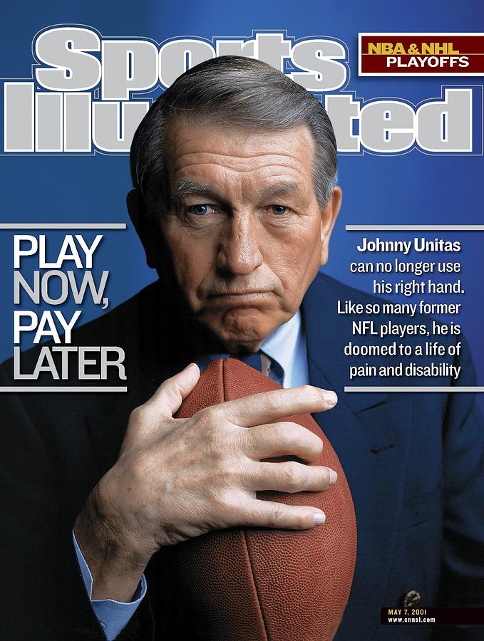 1972 7/10 Sports Illustrated Football,magazine Johnny Unitas Baltimore Colts~ VG 