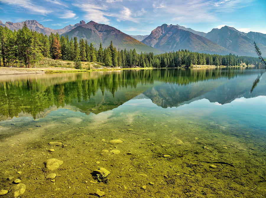 Johnson Lake Photograph by Ajit Pillai - Fine Art America