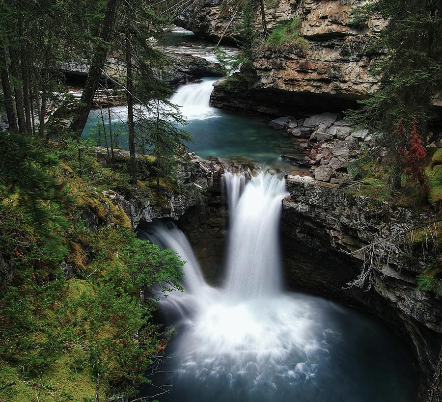 Johnston Canyon Banff National Park Photograph By Rex Montalban