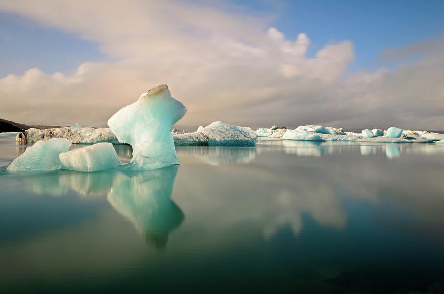 Jokulsarlon Glacier Lagoon Icebergs Photograph by Stealing Beauty Photography