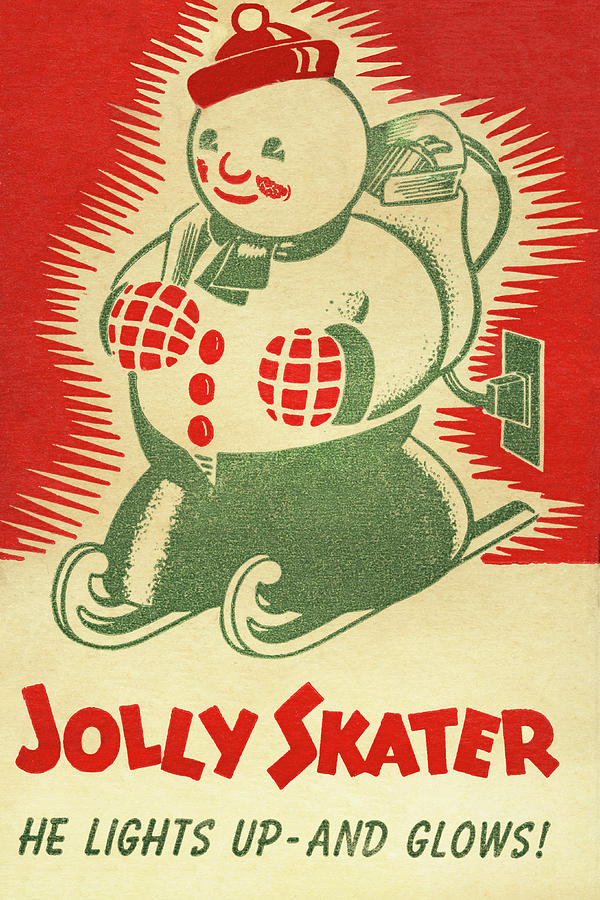 Jolly Skater Painting by Unknown