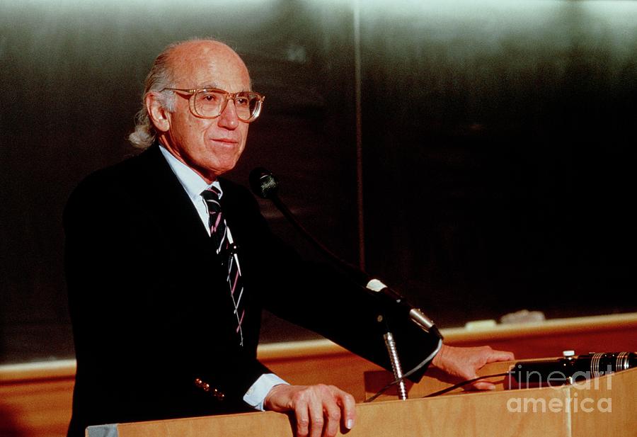 Jonas Salk Photograph by Peter Menzel/science Photo Library | Fine Art ...