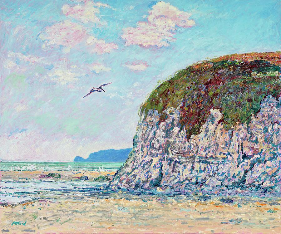 Jonathan Livingston Seagull Painting by Tom Pittard