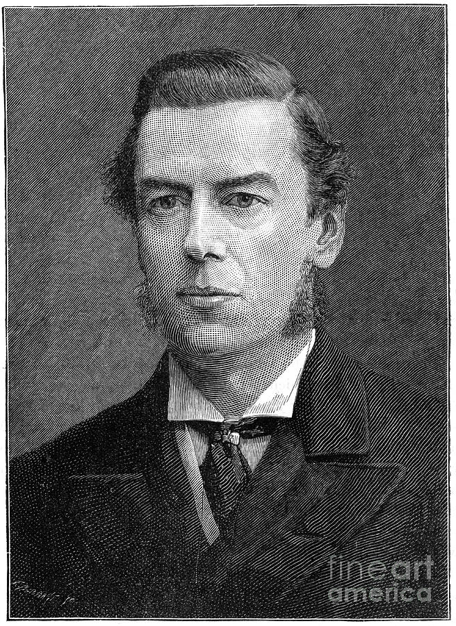 Joseph Chamberlain, British Liberal Drawing by Print Collector