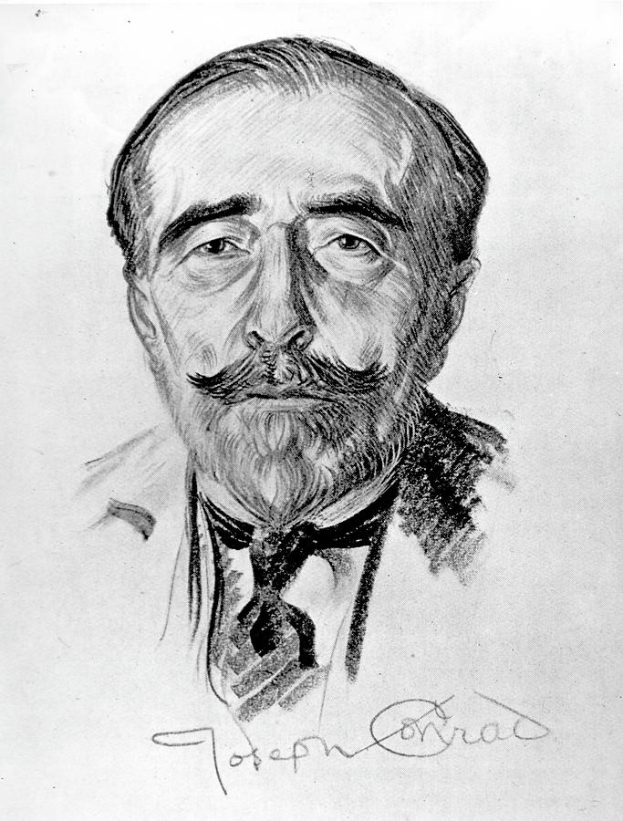 Vertical Photograph - Joseph Conrad [Misc.] by Mansell