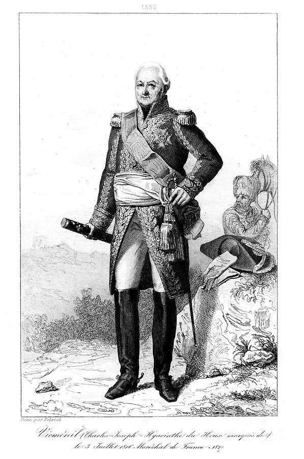 Joseph Hyacinthe 1734-1827, Marquis De Drawing by Print Collector