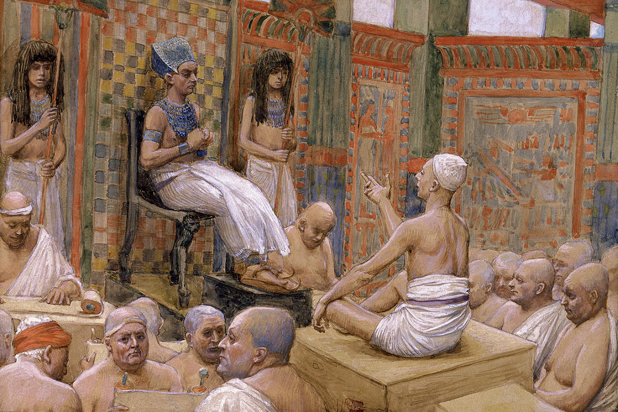 Joseph Interprets Pharaoh s Dream 1902 by James Tissot