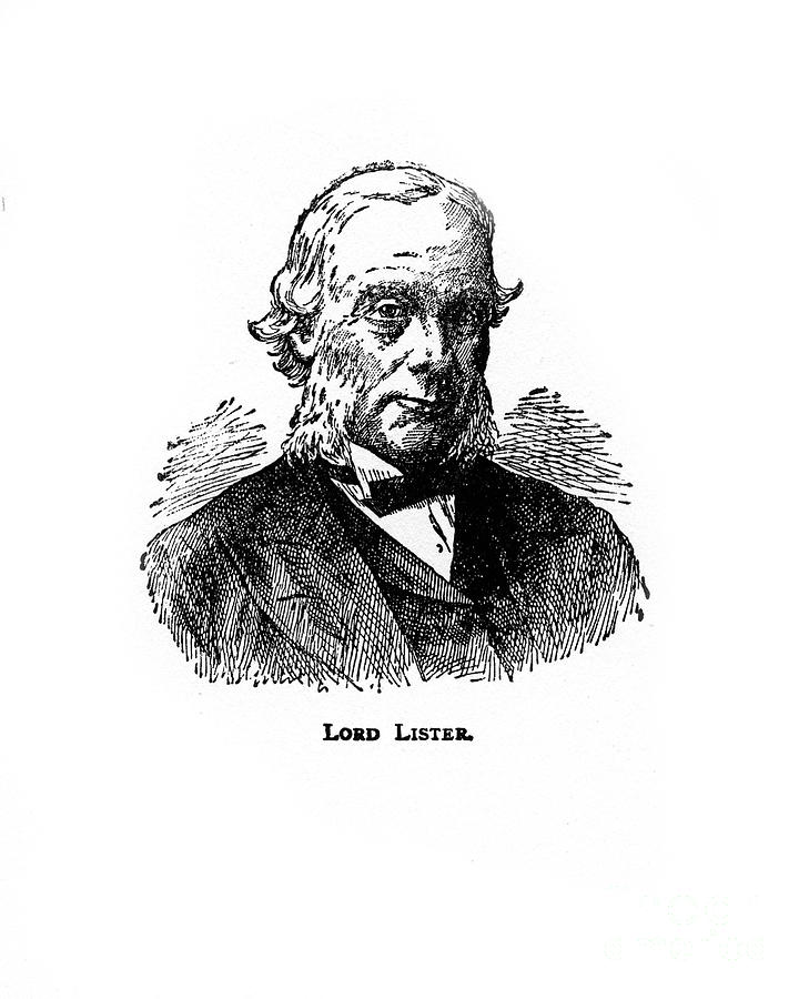 Joseph Lister, British Surgeon, 20th Drawing by Print Collector