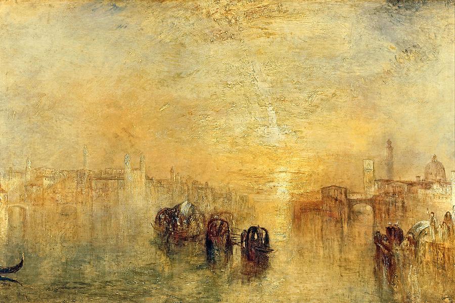 Joseph Mallord William Turner / Going to the Ball -San Martino-, 1846. Painting by Joseph Mallord William Turner -1775-1851-