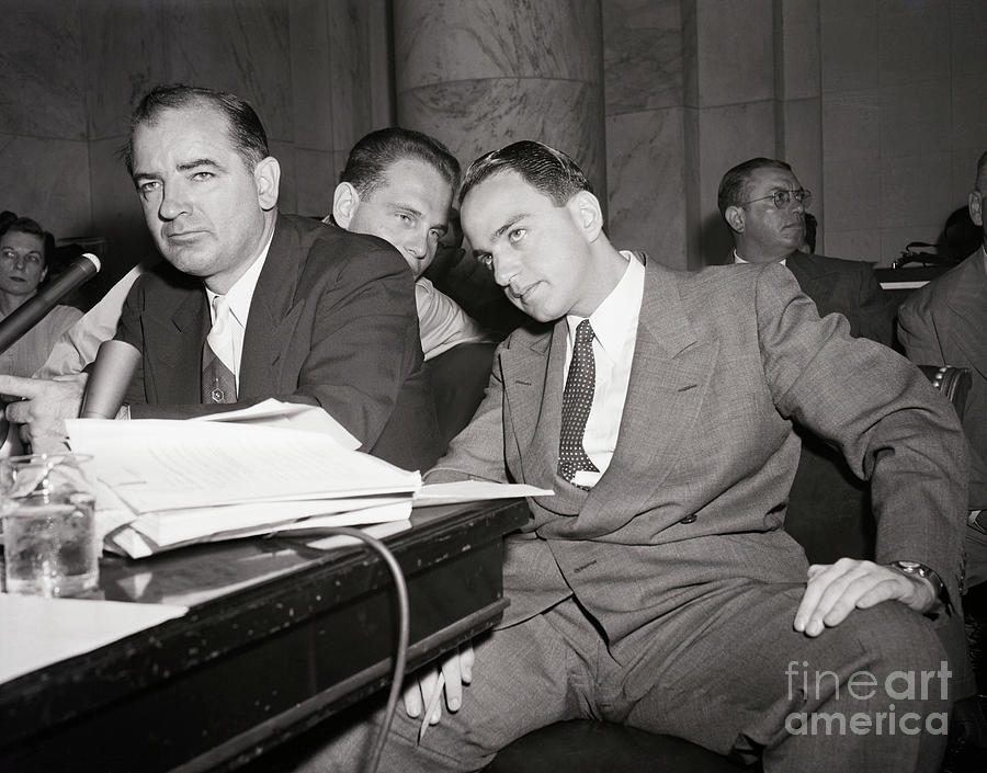 Joseph Mccarthy And Roy Cohn, 1954 Photograph by Bettmann