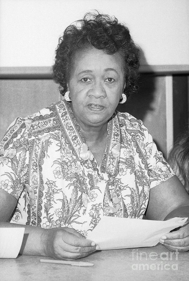 Journalist Dorothy Height Photograph by Bettmann - Fine Art America