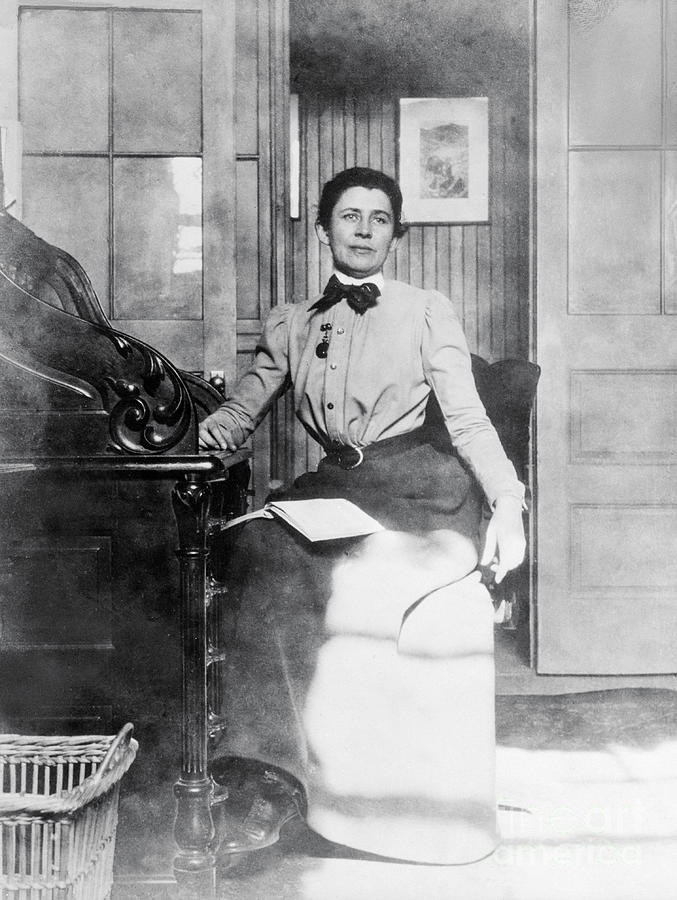 Journalist Ida Minerva Tarbell Photograph by Bettmann