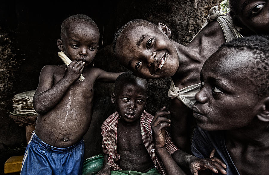 Children Photograph - Joy And Sadness And Everything Between by Amnon Eichelberg