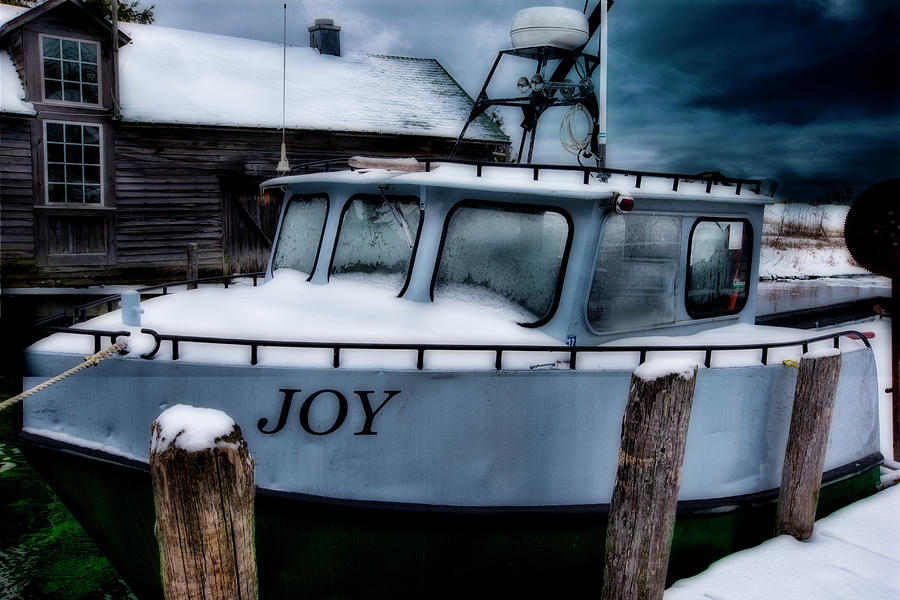 Joy at Fishtown Michigan Photograph by Evie Carrier