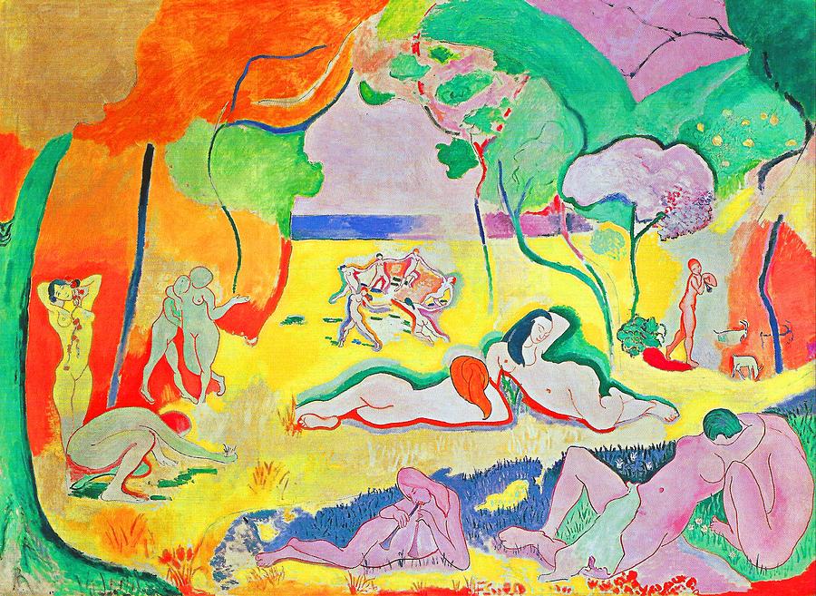 Joy of Life Painting by Henri Matisse