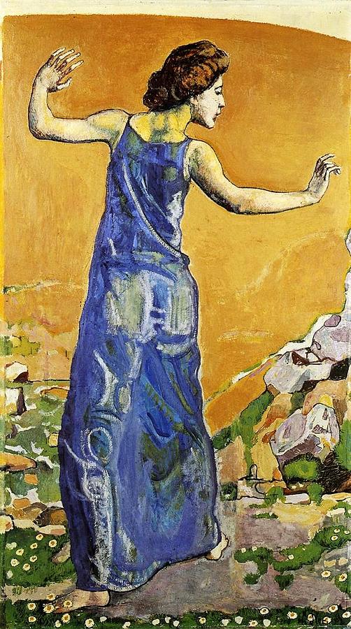 Joyous Woman Painting by Ferdinand Hodler Paintings - Fine Art America