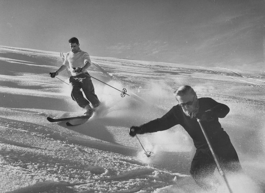 Joys Of Skiing Photograph by Bert Hardy