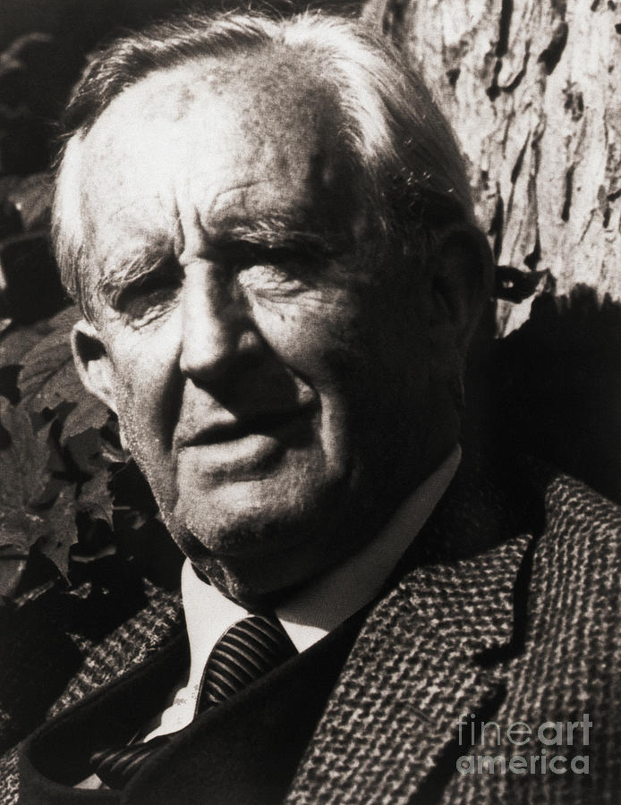 J.r.r. Tolkien Photograph by Bettmann