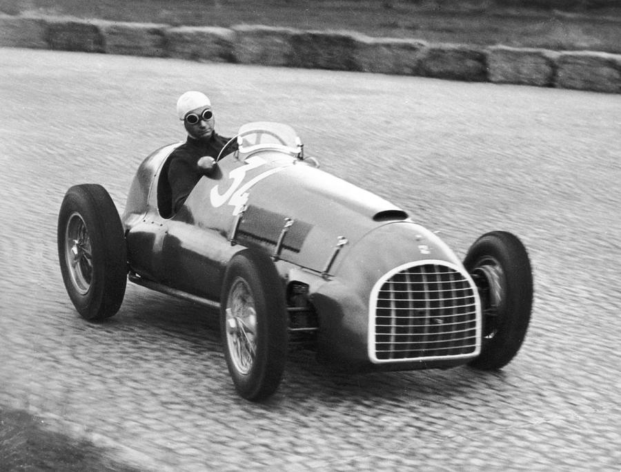 Juan Manuel Fangio Photograph by Keystone