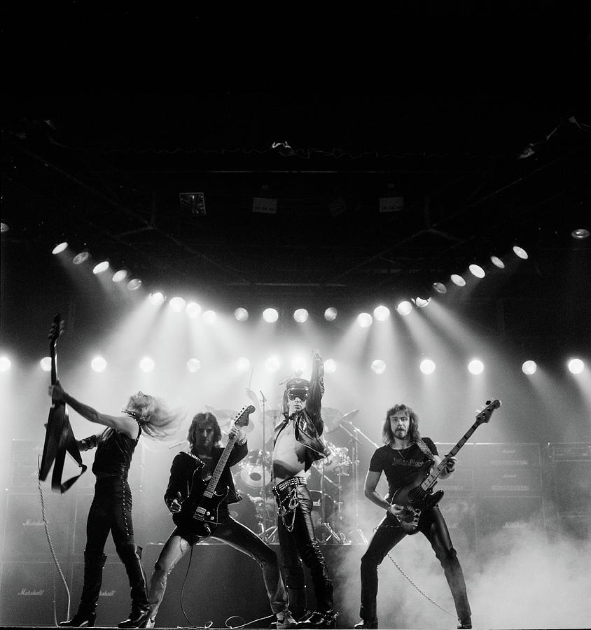 Judas Priest Live Photograph by Fin Costello