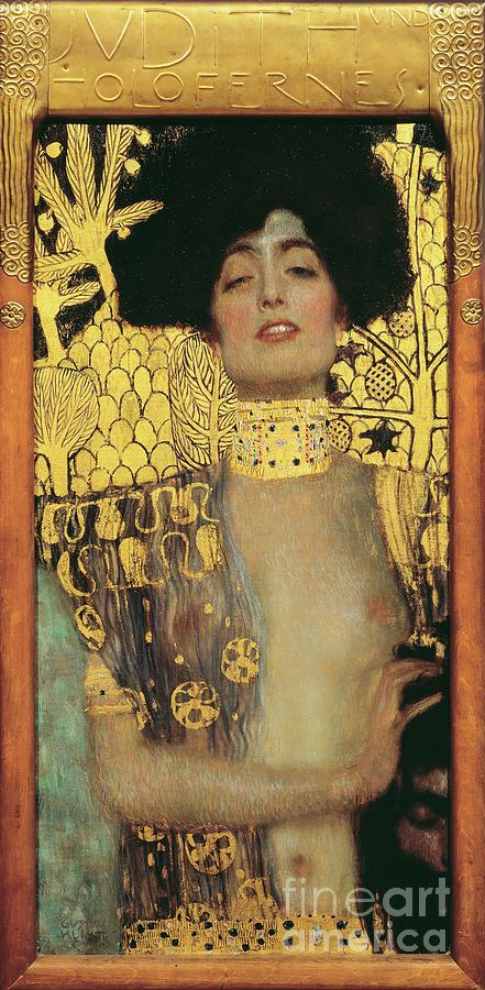 Judith, 1901. Artist Klimt, Gustav Drawing by Heritage Images