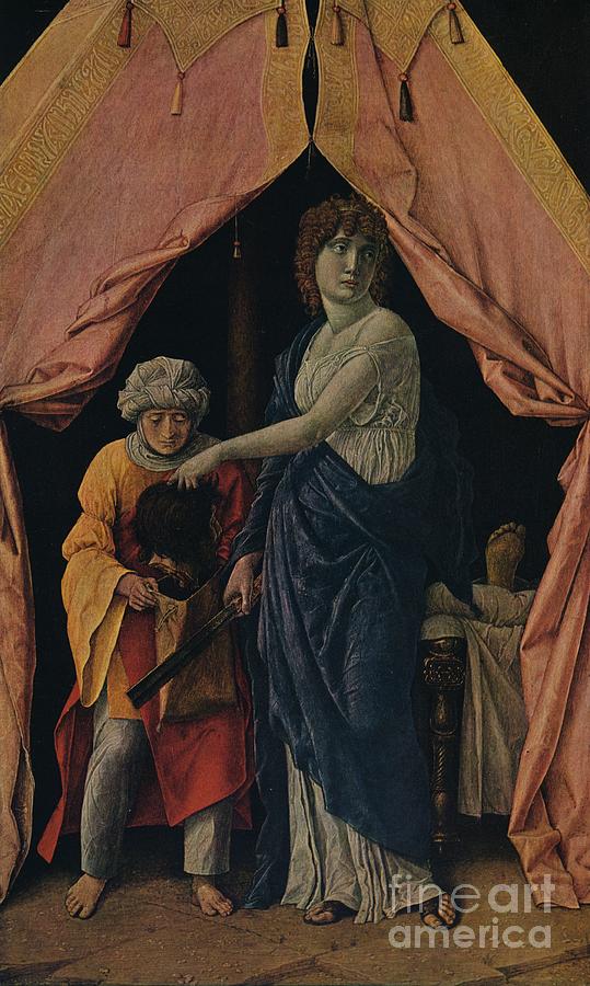 Judith With The Head Of Holofernes Drawing by Print Collector