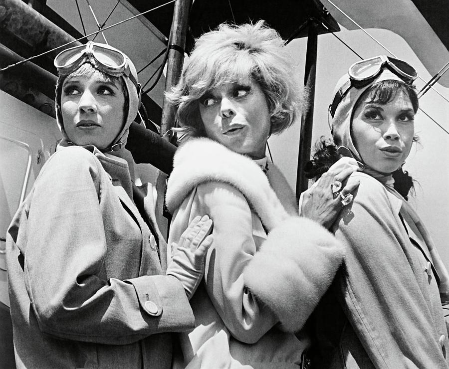 JULIE ANDREWS , CAROL CHANNING and MARY TYLER MOORE in THOROUGHLY MODERN MILLIE -1967-. Photograph by Album