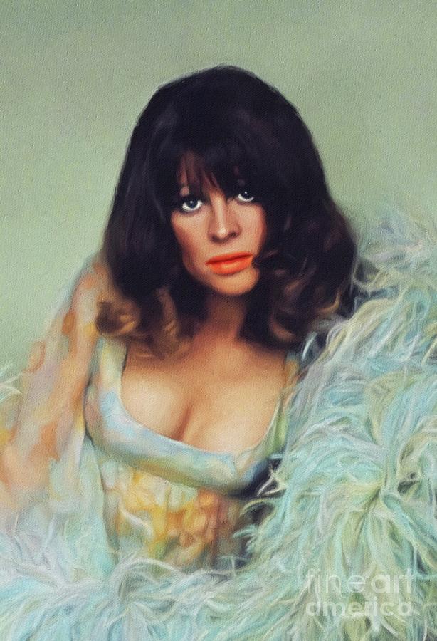 Julie Christie, Actress Painting by Esoterica Art Agency