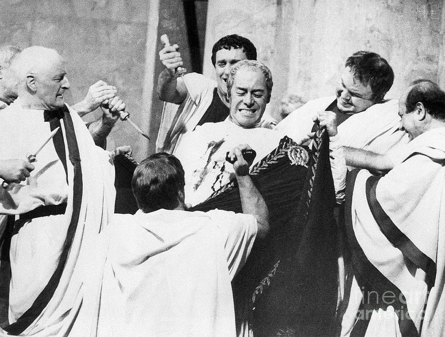 Julius Caesar Murdered In Cleopatra Photograph By Bettmann