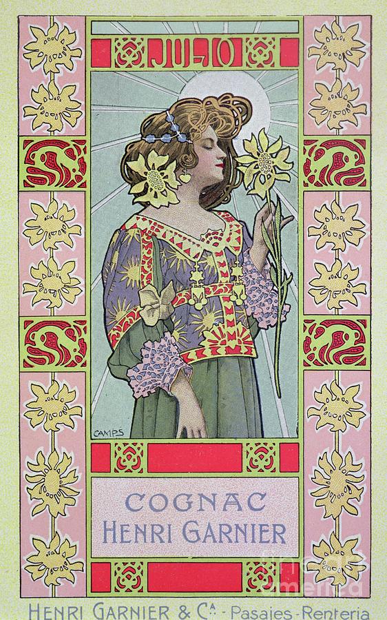 July, 1902 Colour Litho Painting by Gaspar Camps Junyent