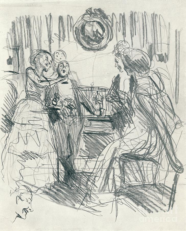 July 1915 - Stage One Drawing by Print Collector