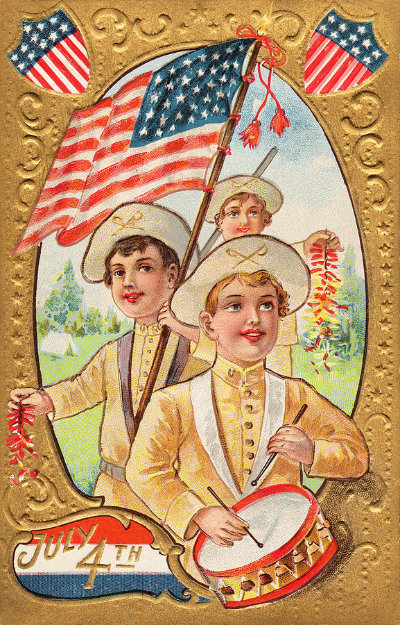July 4th Painting by Unknown