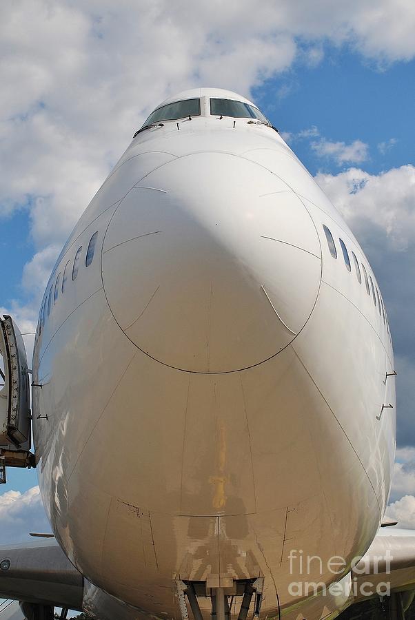 Jumbo jet Photograph by David Fowler