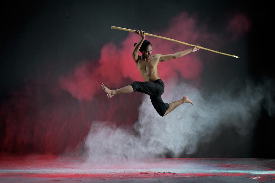 Dance Photograph - Jump On The Colours Powder by Rawisyah Aditya