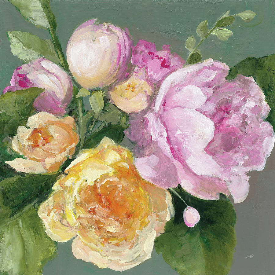 Flower Painting - June Bouquet by Julia Purinton