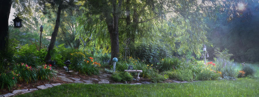 Summer Photograph - June Garden  by Mary Lynn Giacomini
