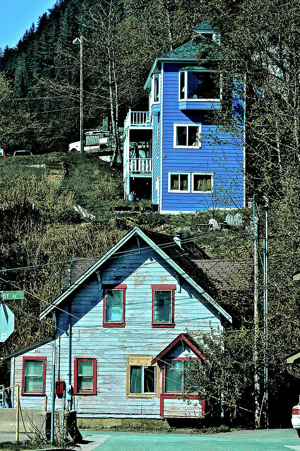 Juneau Housing Photograph by Bob Lynn Pixels