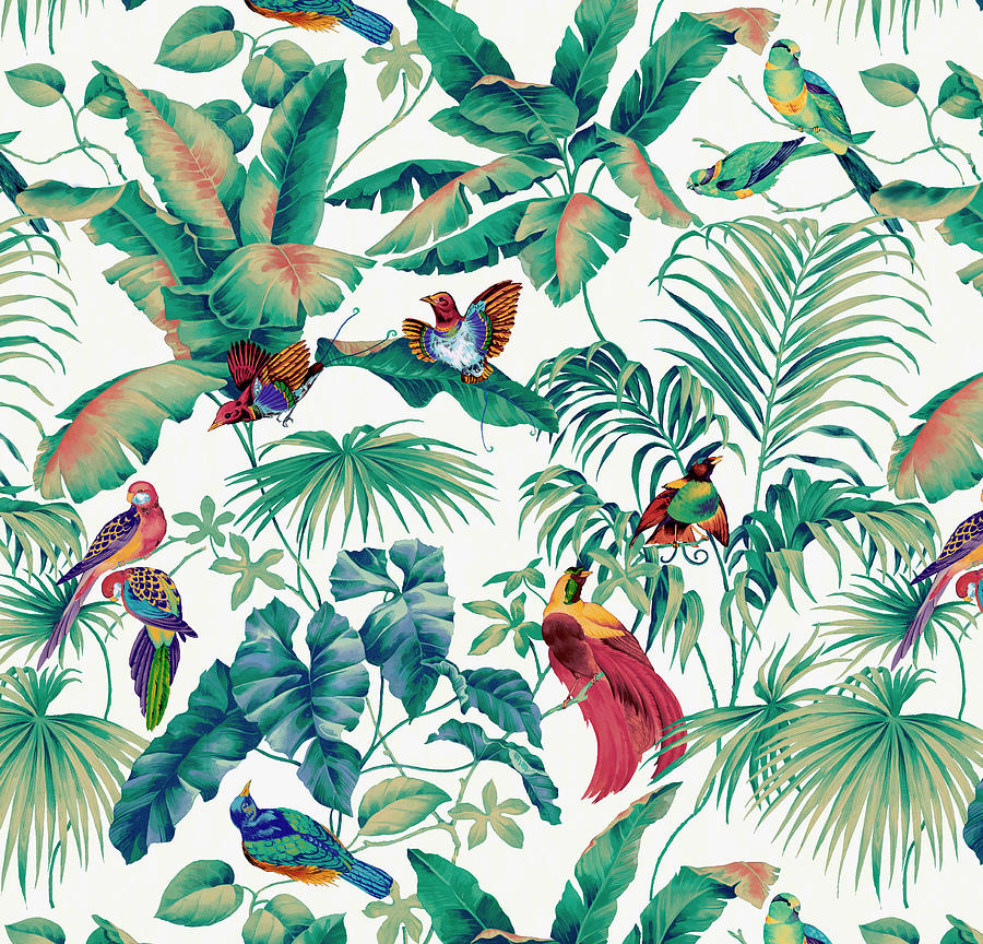 Animal Digital Art - Jungle Canopy Multi by Bill Jackson