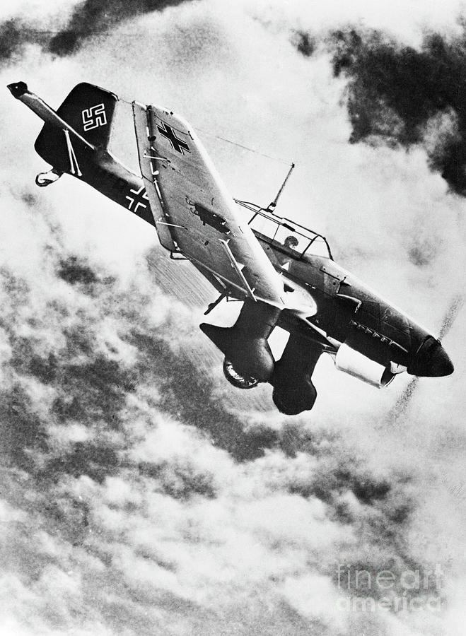 Junkers Stuka Dive Bomber Photograph by Bettmann