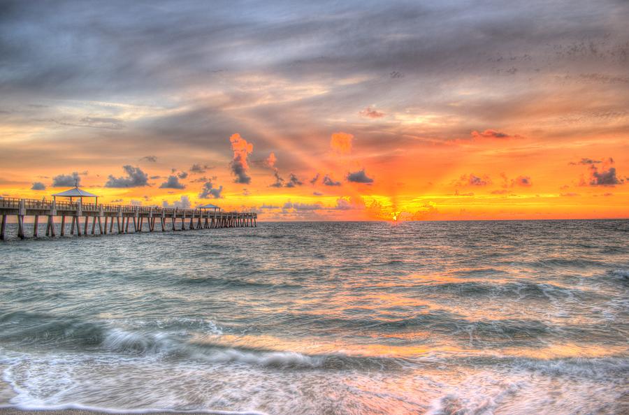 Juno Pier Sunrise Photograph by JT Gerosky - Fine Art America