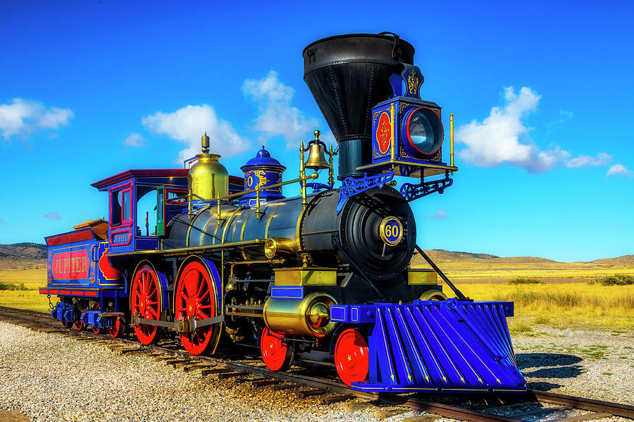 Jupiter Steam Train Engine Photograph by Garry Gay
