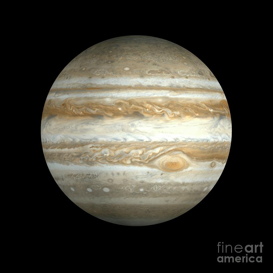 Jupiter Photograph by Tim Brown/science Photo Library