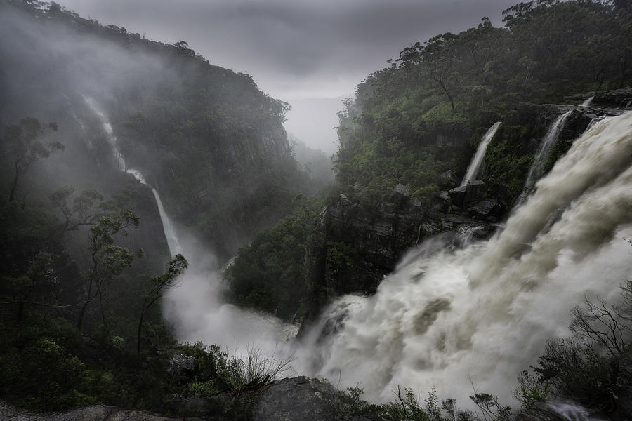 Waterfall Photograph - Jurassic Carrington Falls by Johnny James
