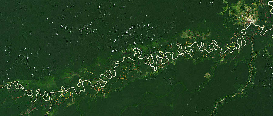 Juruá River Meanders, Brazil Photograph by Science Source