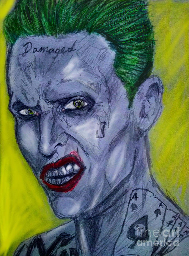 Just a joker 3 Mixed Media by Mark Bradley - Pixels